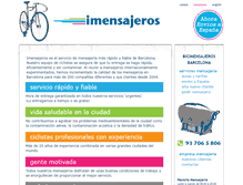 Tablet Screenshot of imensajeros.com